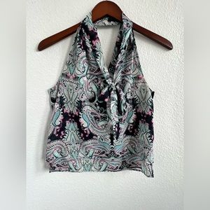 Banana Republic Halter Neck tie Top